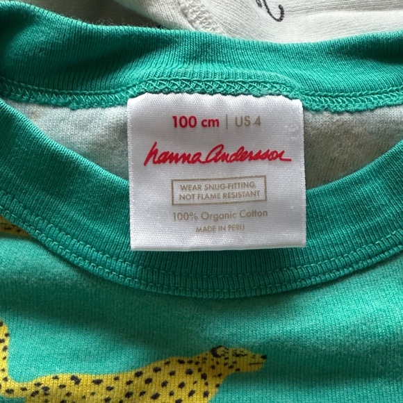 Bundle of (9) Hanna Andersson Short John Pajama Sets, SIZE 4 - Picture 10 of 12